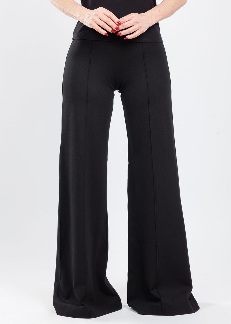Ripley Rader Wide‑Leg Ponte Knit Pants
