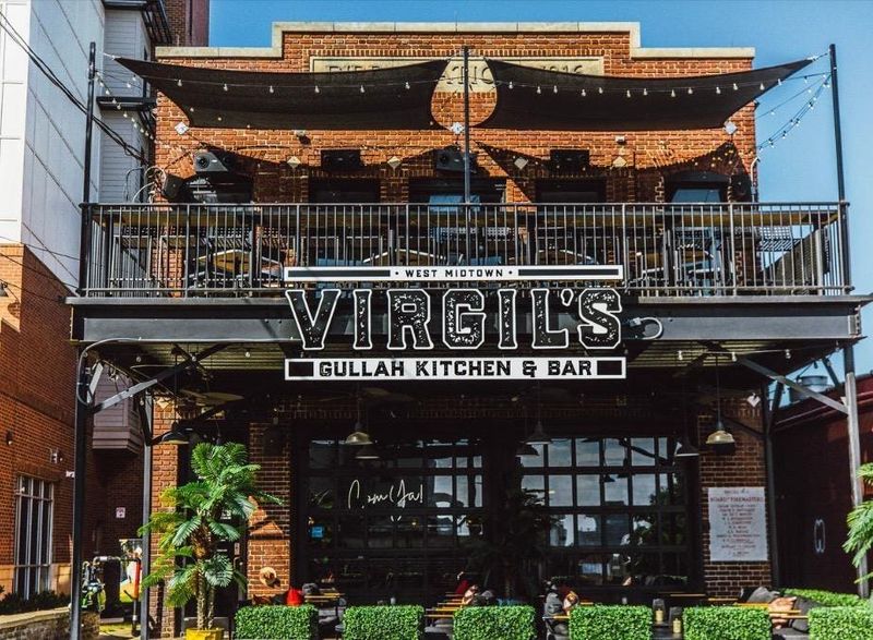 Virgil's Gullah Kitchen & Bar (West Midtown • rebuilding flagship in College Park)