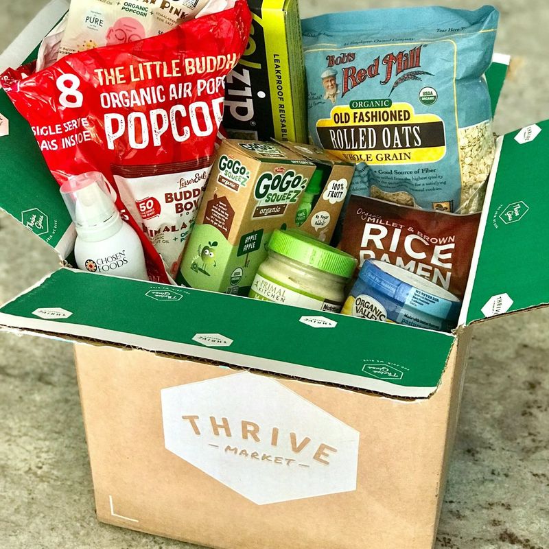 Thrive Market Membership Snack Access