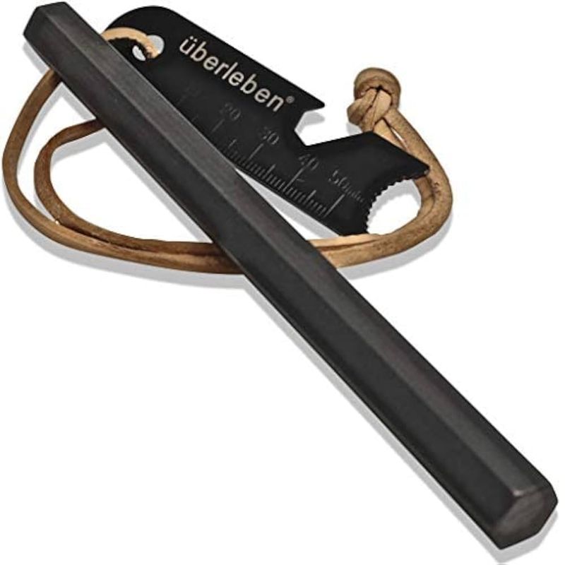 Heavy-Duty Ferro Rod with 20,000 Strikes