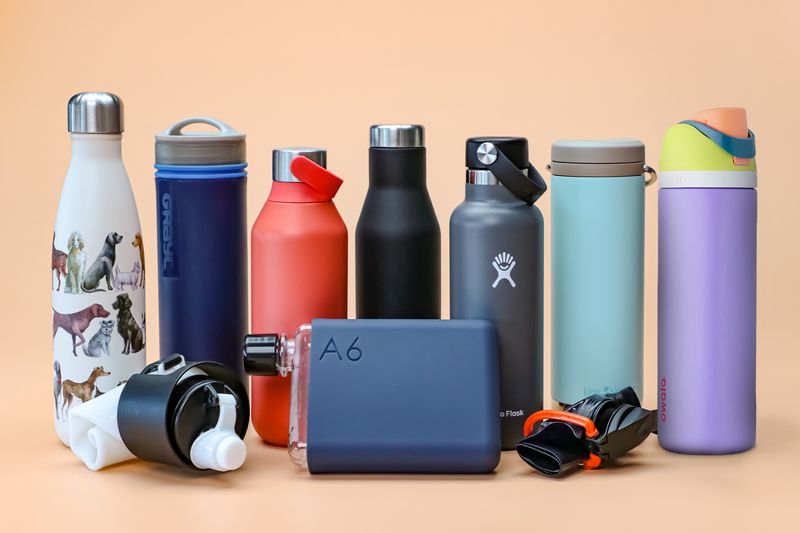 Refillable Water Bottle & Quick Snacks