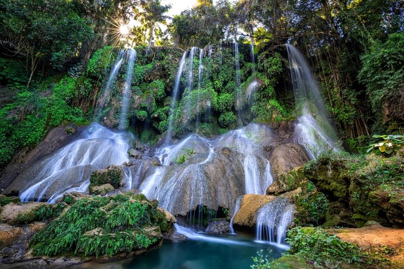 El Nicho Waterfalls