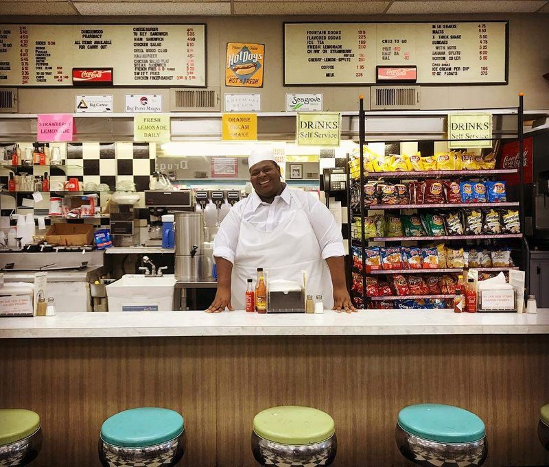 Classic Soda Fountains in Drugstores