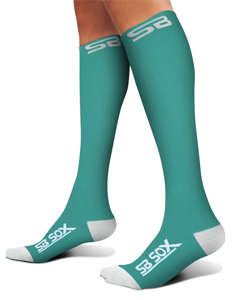 SB SOX Compression Socks (20–30 mmHg) — Budget-friendly, firm squeeze
