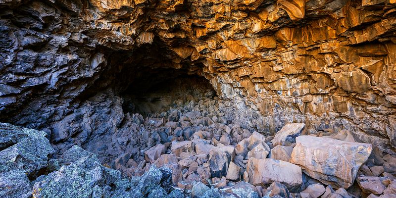 Photograph Dramatic Geological Contrasts