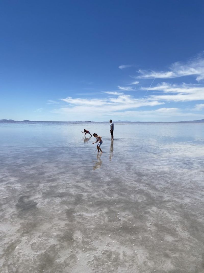 Float in the Great Salt Lake