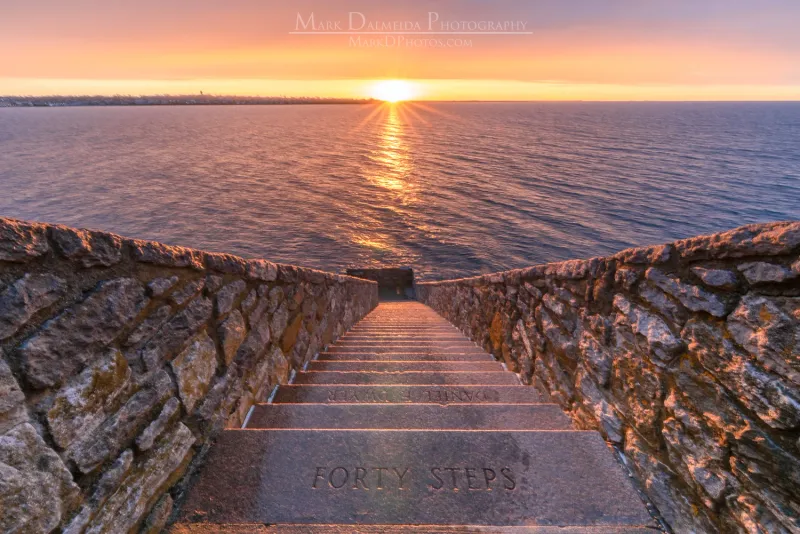 Signature photo stop: Forty Steps