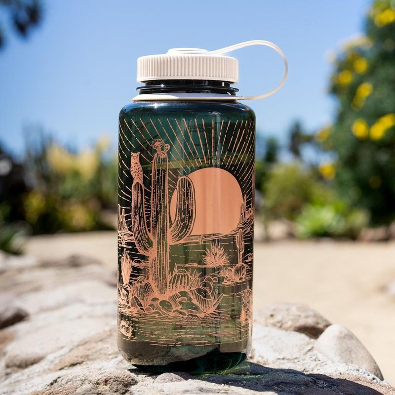 Nalgene Wide-Mouth Sustain (Plastic, Lightweight, Durable)