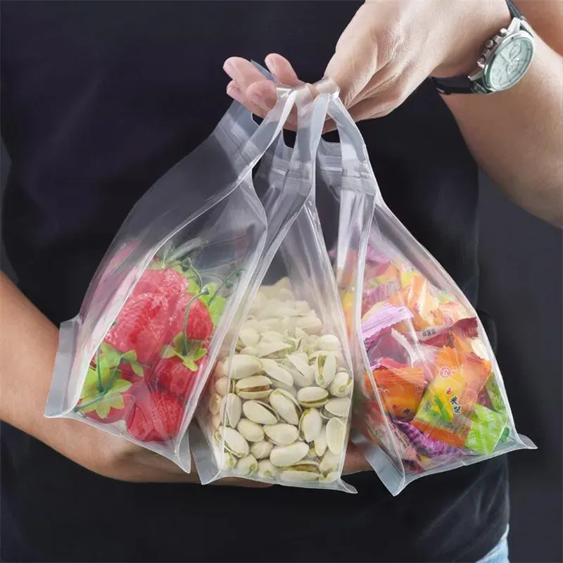 Reusable Zip-Top Silicone Bags