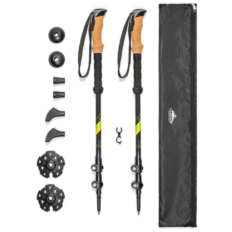 Cascade Mountain Tech Carbon Fiber Trekking Poles