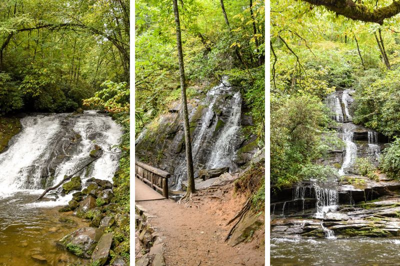 Deep Creek Waterfalls Loop (2.4-mile loop)