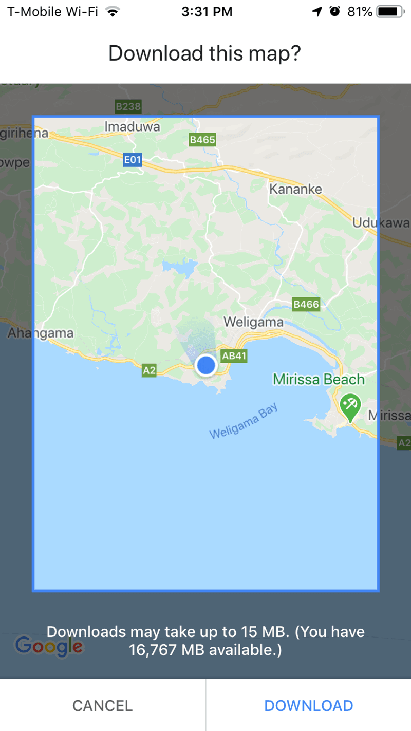 Download Offline Maps & Important Docs
