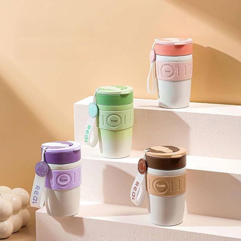 Generic Silicone Collapsible Mugs with Anti-Scald Features