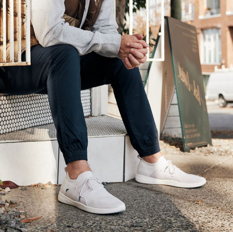Vessi Cityscape Classic — knit sneaker with proprietary waterproof tech