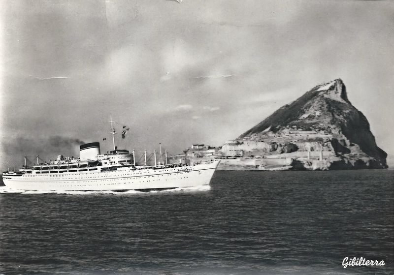 Launched as the MS Augustus in 1952
