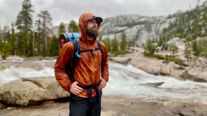 Waterproof-Breathable Rain Shell
