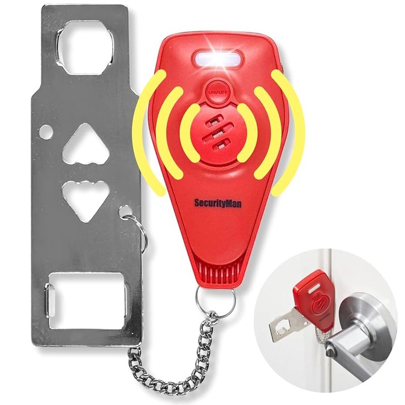 Travel Door Alarm for Peaceful Sleep