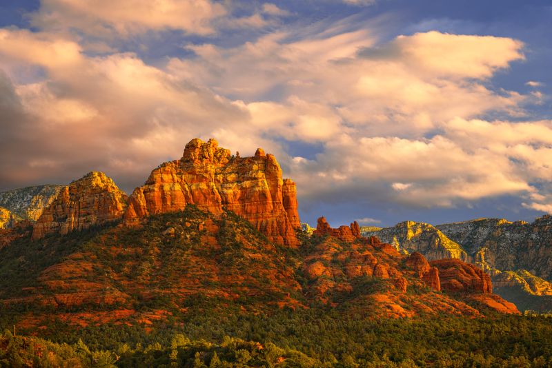 Sedona, Arizona → Middle East