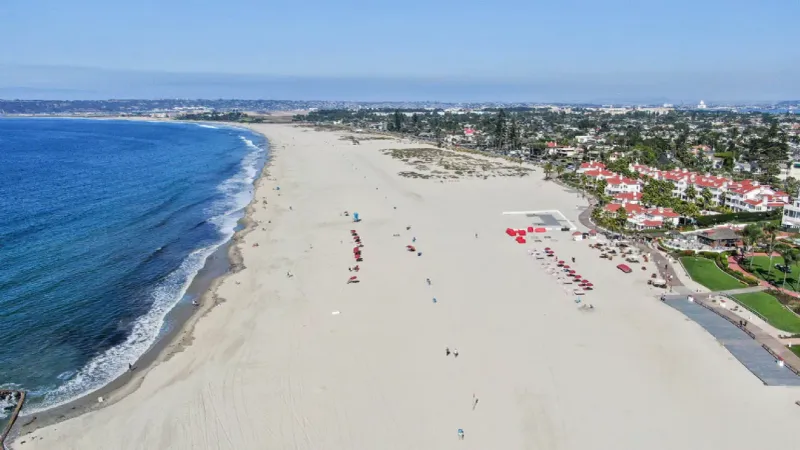 Coronado Central Beach - San Diego's Golden Stretch
