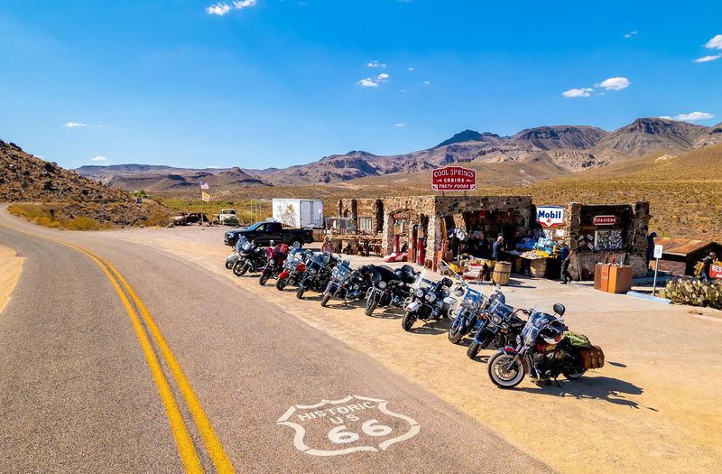 Off-grid roadside Mexican stands on rural highways