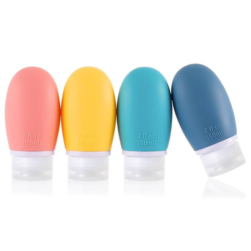 Refillable Silicone Bottles