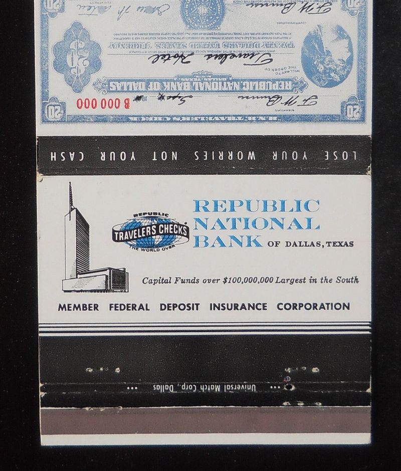 No ATMs – Traveler's Checks Only