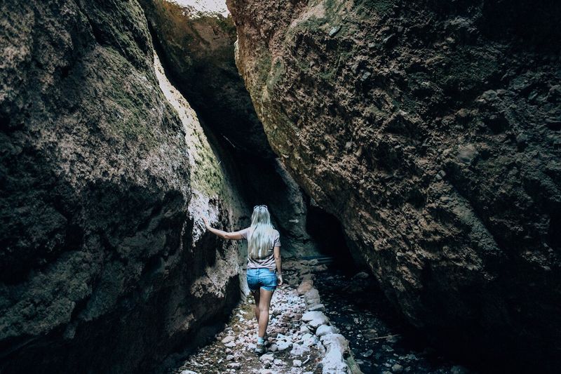 Discover Talus Caves by Flashlight