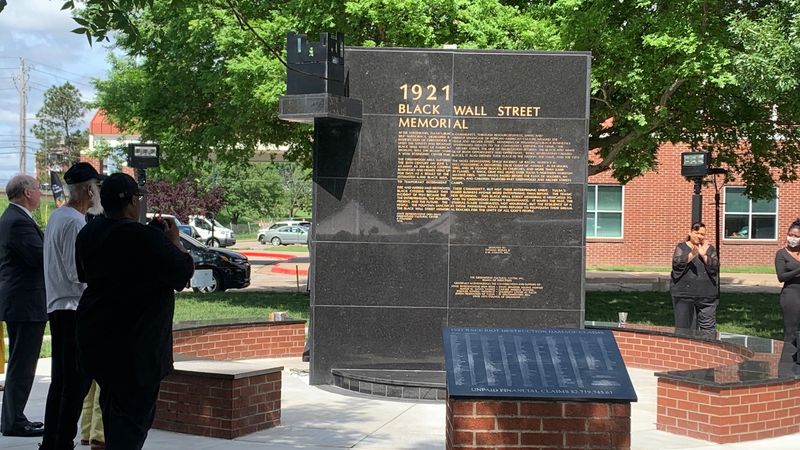 Black Wall Street Memorial (Tulsa, Oklahoma)