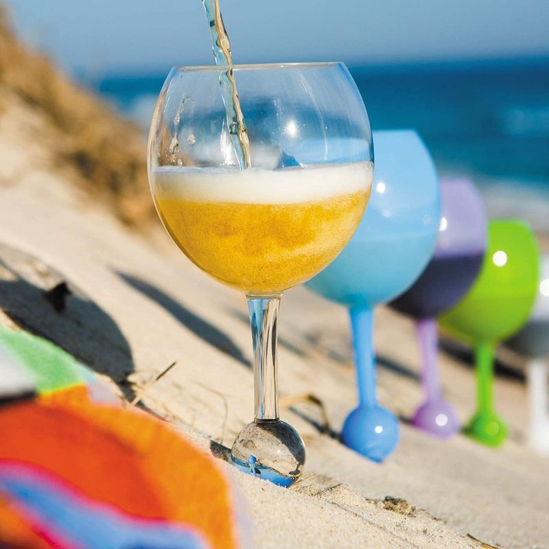 Beach-Friendly Wine Glasses