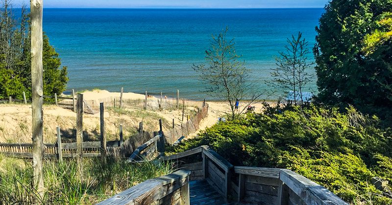 Whitefish Dunes State Park – Towering Sand Dunes in Plain Sight