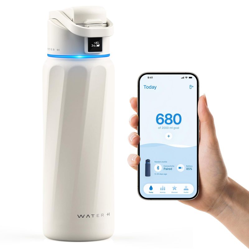 Smart Water Bottles with Built-in Electronics