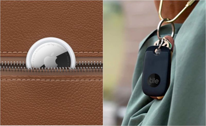 Apple AirTag or Tile Pro