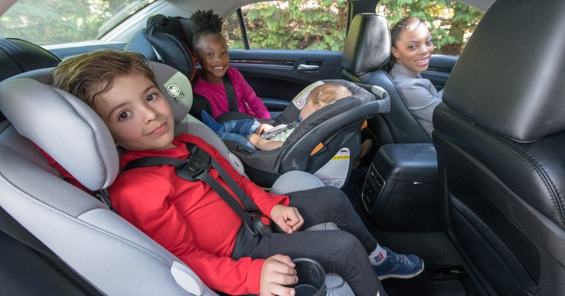 Correctly installed child seats & boosters