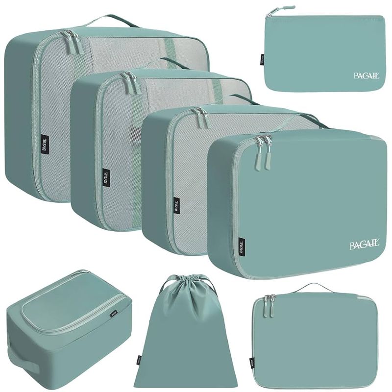 BAGAIL 8-Piece Packing Cubes