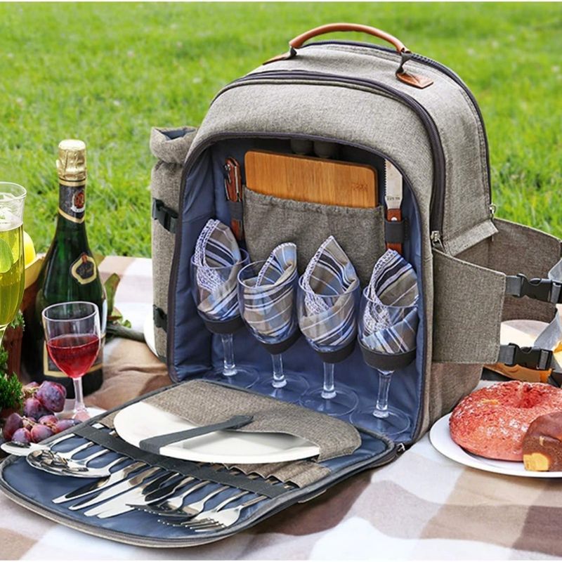 Sunflora Picnic Backpack - The All-in-One Adventure Companion