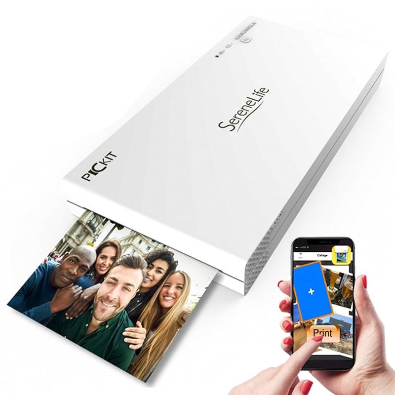 Optional memory-maker: pocket photo prints (instant printer vs. instant camera)