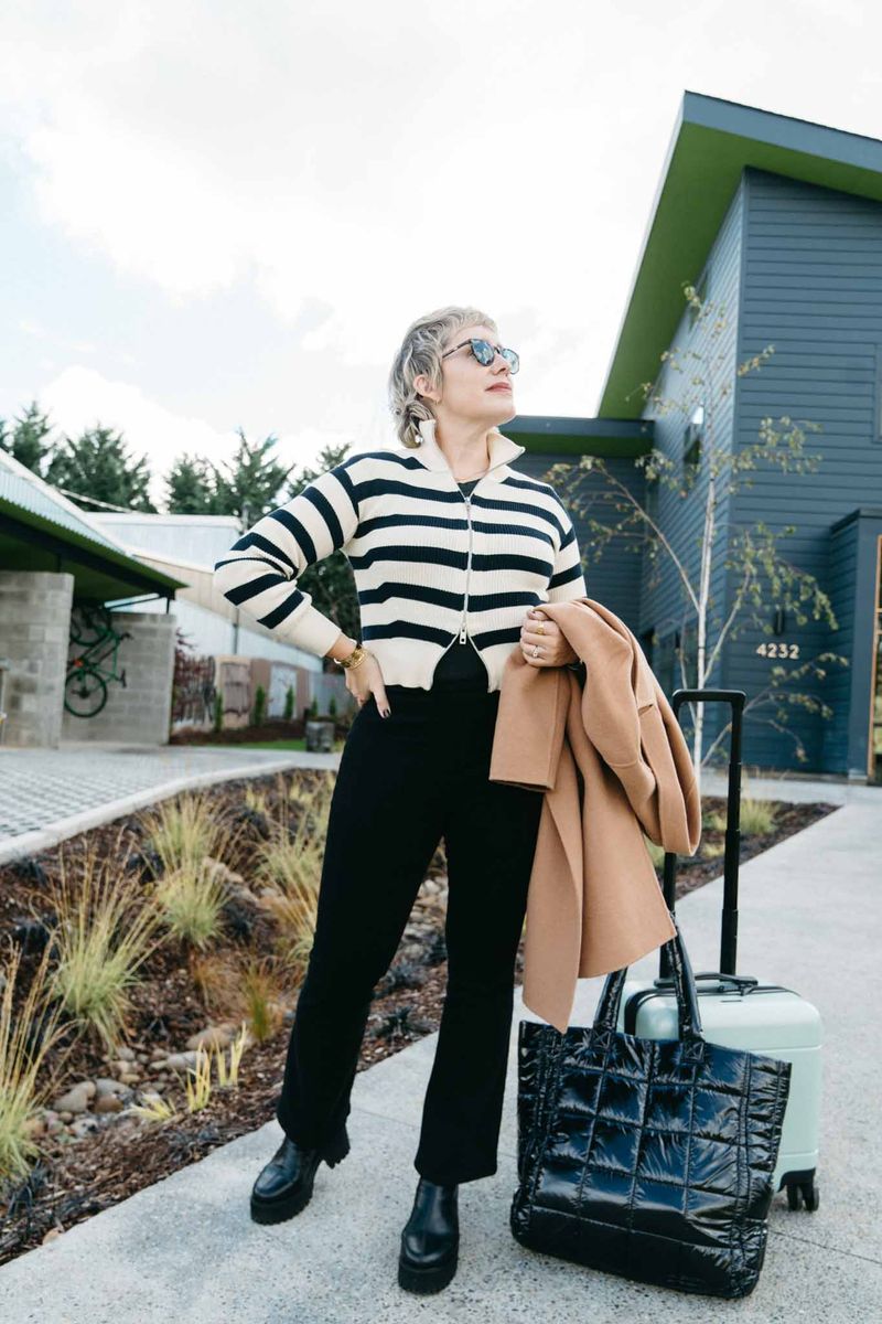 Stretchy Jeans with a Cardigan