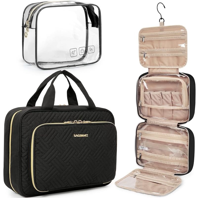 BAGSMART Hanging Toiletry Bag