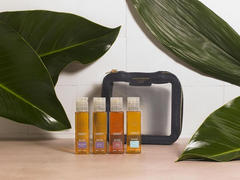 “Stay Awake / Calm & Focus” Travel-Size Body Oils & Shower Oils