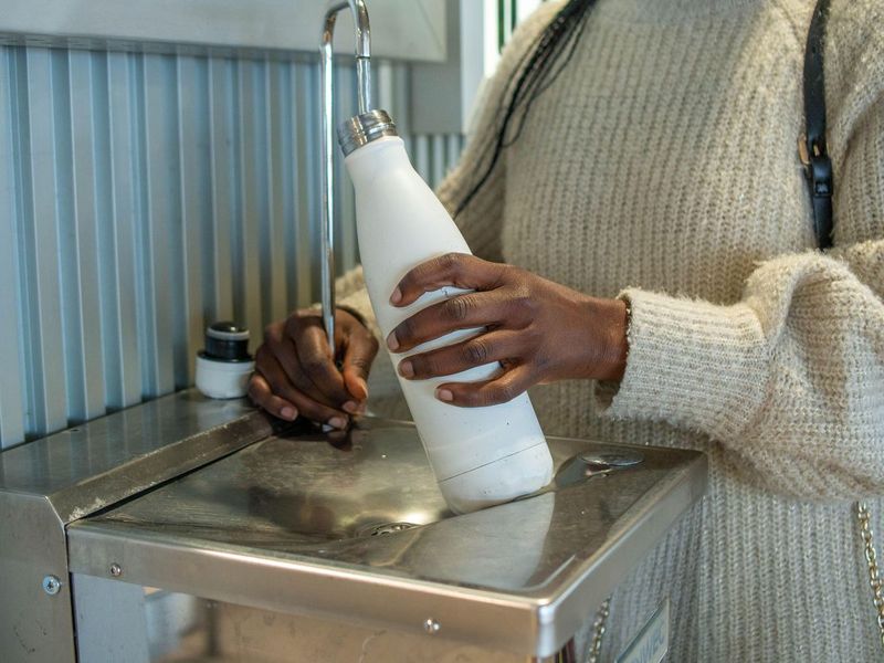 Pack a Reusable Bottle and Your Own Snacks