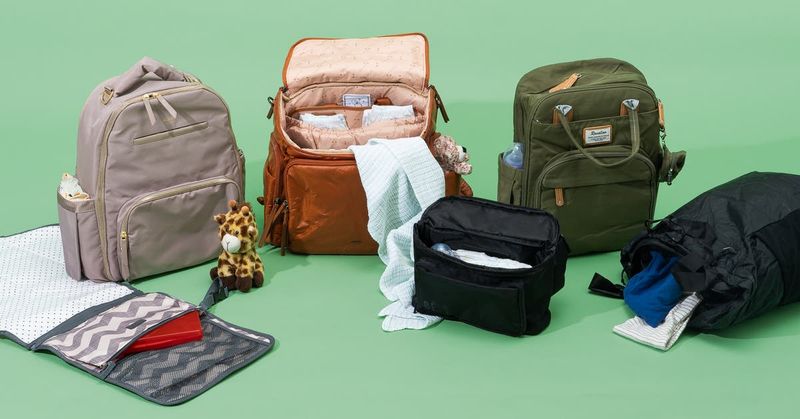 Compact Diaper Bag with Changing Pad