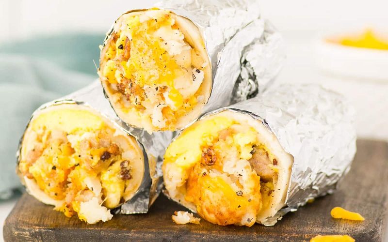 Homemade Frozen Burrito Camp Kits