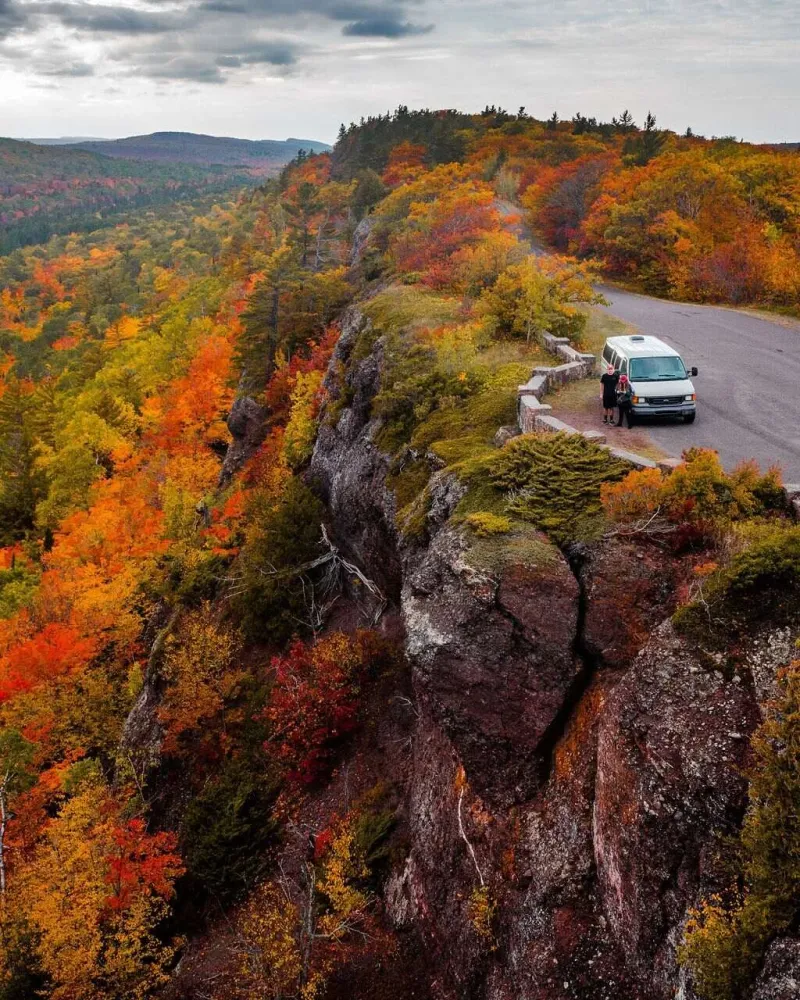Northern Michigan's Upper Peninsula: Brockway Mountain Drive