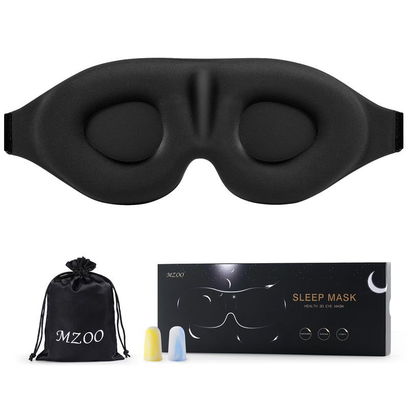 MZOO 3D Contoured Sleep Mask