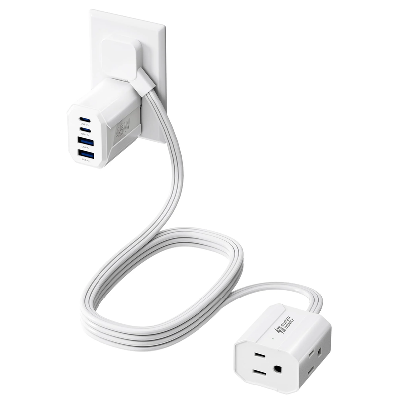 Superdanny Compact Power Strip