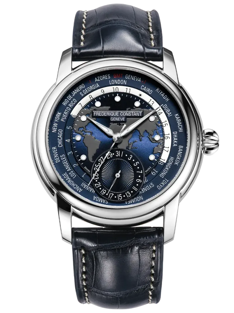Frédérique Constant Classic Worldtimer Manufacture — value worldtimer