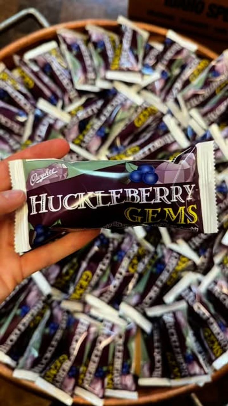 Idaho Candy Company: Huckleberry Gems (Boise & online) — bite-size, packable treats