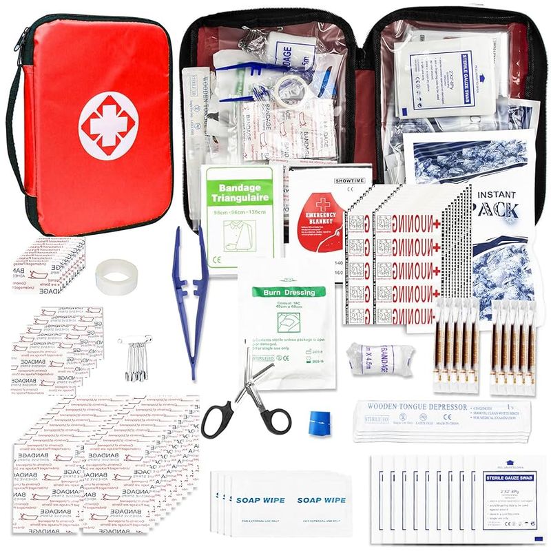 First Aid Kit with Essential Medications