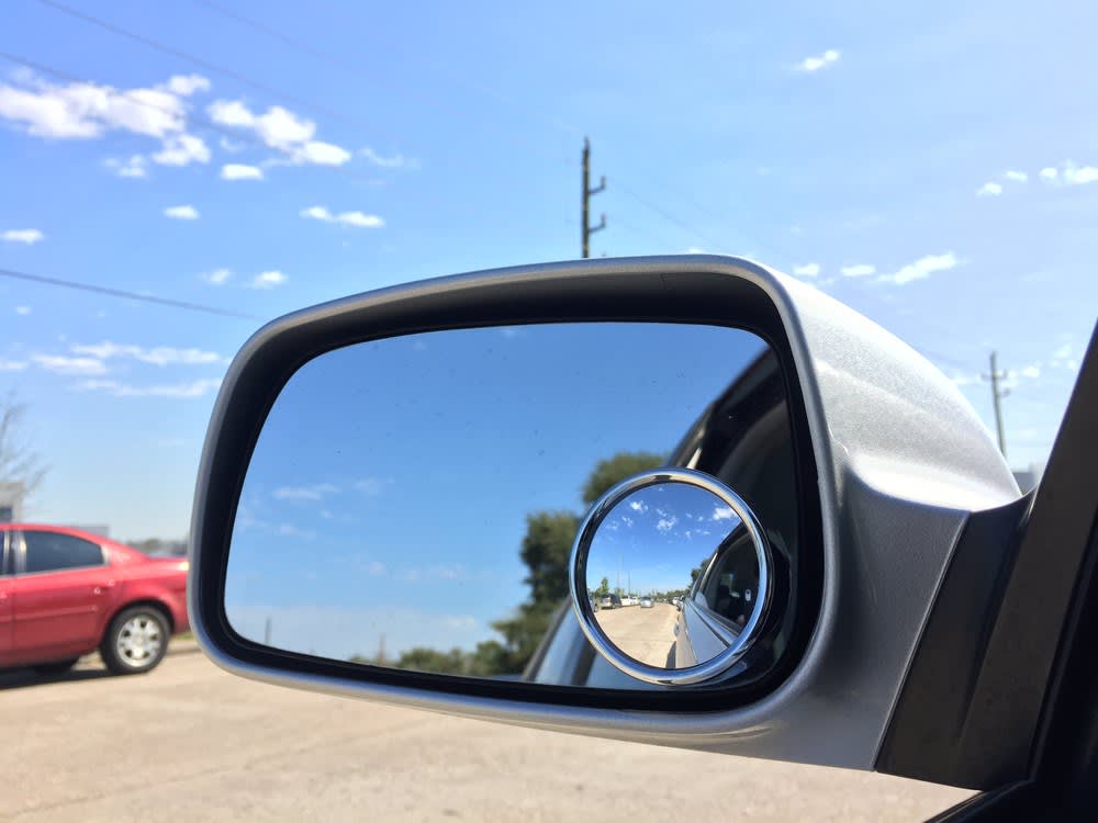 Blind-Spot Window Mirrors