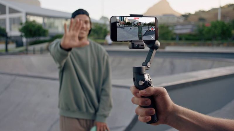 Smartphone Gimbal for Silky Travel Clips